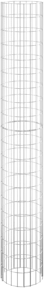 Circular Gabion Raised Beds 3 pcs Galvanized Steel ?11.8x78.719.9 KG152022