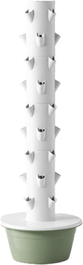 Hydroponic Tower Hydroponics Growing System Kit Hydroponic Tower Garden Waterproof Design Soilless Cultivation Suitable for Indoor and Outdoor Soil-Free Plantinggreen-9-Layers