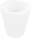 LED Planter Pot Light with Remote Bucket Shape 16 Color Changing Dimmable Flower Pot Rechargeable IP65 Waterproof for Indoor Outdoor White