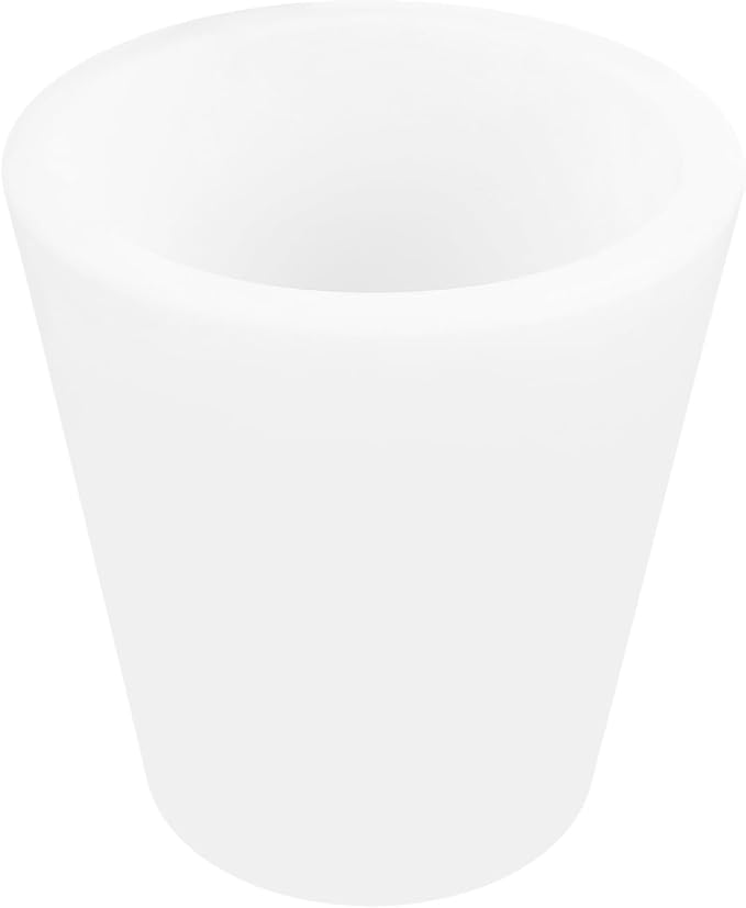 LED Planter Pot Light with Remote Bucket Shape 16 Color Changing Dimmable Flower Pot Rechargeable IP65 Waterproof for Indoor Outdoor White
