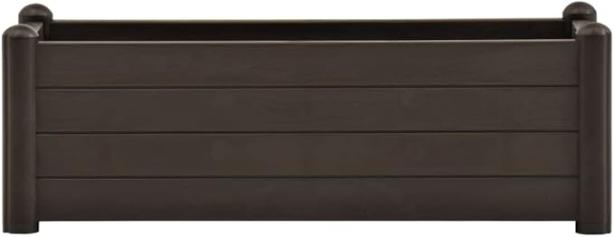 Garden Raised PlanterGarden BedGalvanized Raised Garden BedPlanter Raised bedsGalvanized PlanterBed PP Mocha 39.4x16.9x13.8