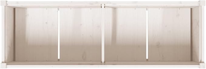 Garden Planter White Pine Wood Durable Raised Bed for Landscape Steel Wire Welded Garden Wall Fencing Galvanized Grid
