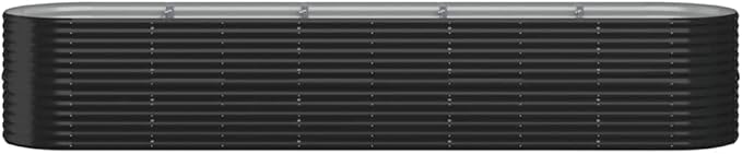 SKM Garden Raised Bed Powder-Coated Steel 144.9x31.5x26.8 Anthracite (21.7 KG/47.74 LBS)