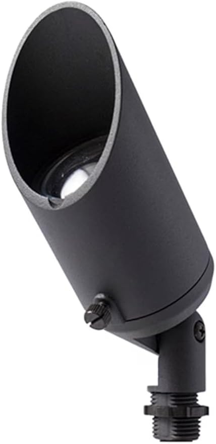 SPW Pro-Trade PT-BUL1-BK-NL Up Light Fixture Aluminum Housing Black Finish Outdoor Landscape Lighting - LED Bulb Not Included