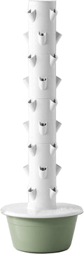 Vertical PlanterHydroponics Growing SystemIndoor Hydroponic Garden Herb Grow Kitwith Hydrating Pump Adapterfor Herbs Fruits and Vegetables9Layers