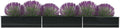 Garden Raised Bed Galvanized Steel 189x31.5x17.7 Anthracite