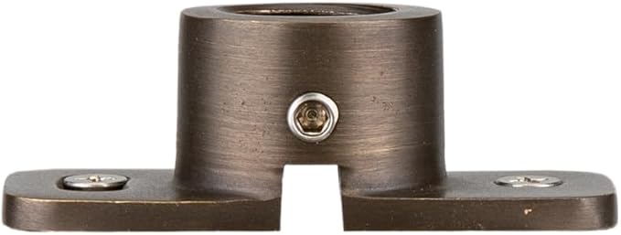 FX Luminaire LED Landscape Spotlight Brass Low Voltage Outdoor Light Antique Bronze Finish Adjustable Up/Down Beam 10ft Lead Wire Garden or Wall Lighting