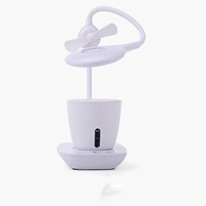 Lampada per piante 5w Lampada da coltivazione Lampada da coltivazione a doppia Testa a spettro completo con collo d'oca regolabile a 360 gradi per piante da interno (Colore : Bianco)