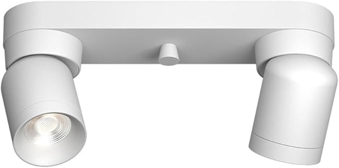 Spotlight Led Ceiling Light Fixture Fixed Track Lighting Kit Island 360°+90°Rotation Directio l Spotlights for Kitchen Office Bar