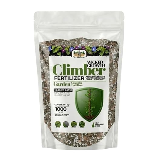 Old Cobblers Farm™ Wicked Growth Climbers &amp Vines Fertilizer – Helps Fast-Growing Vines and Climbers Reach New Heights with Colorful Blooms (5 lbs | 10 lbs | 15 lbs | 20 lbs) (15 lbs)