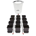 AutoPot 12 Pot System with 3.9 Gallon Plastic Pots and 60 Gallon PRO FlexiTank - Self-Watering Gravity-Fed Hydroponic Systems (12Pot - 3.9 Gallon - 60 Gallon PRO FlexiTank)