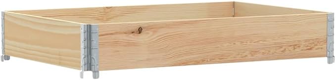 Garden Planter Planter Boxes Raised Flower Bed Horse Trough planters Standing planters Suitable for Courtyard Corridor Orchard Nursery 47.2x31.5 Solid Pine Wood