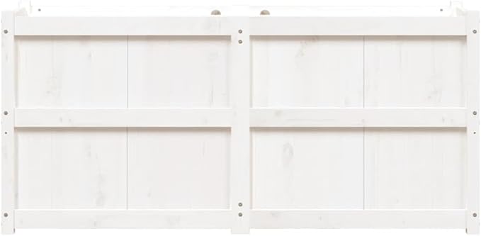 Garden Planter White Pine Wood Durable Raised Bed for Landscape Steel Wire Welded Garden Wall Fencing Galvanized Grid