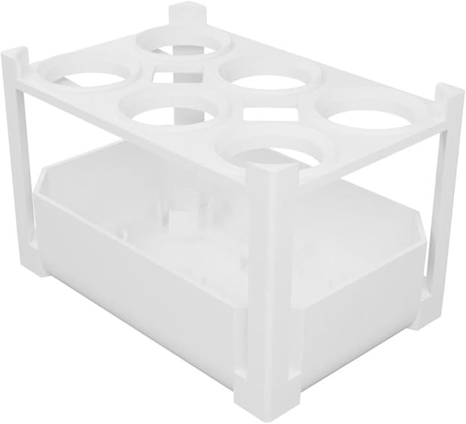 HouseVibe Hydroponics Growing System 6 Hole Indoor Garden Kit Portable Planting Container for Herbs Vegetables Market Balcony Office- 3 Set