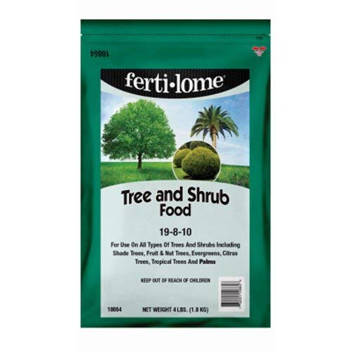 Fertilome 10864 Tree and Shrub Food 19-8-10 4-Pound - Pack of 3