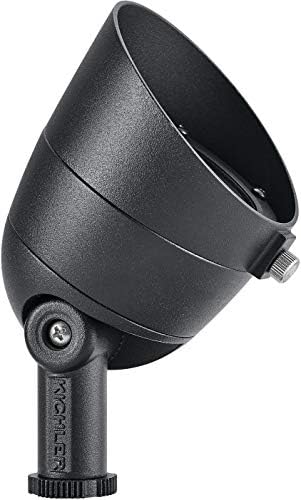 Kichler 16150BKT27 Transitional Accent from Landscape LED Collection Finish 3.50 inches Textured Black