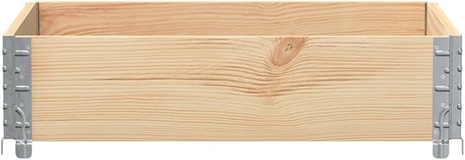 Foldable Design Wooden Garden Planter Box Wood Raised Garden Bed Raised Garden Boxes Outdoor Planter 31.5x23.6 Solid Pine Wood-121