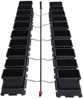AutoPot 20 Pot easy2grow System with 3.9 Gallon Plastic Pots and No Tank - Dual-Pot Self-Watering Gravity-Fed Hydroponic System (20Pot - 3.9 Gallon - No Tank)