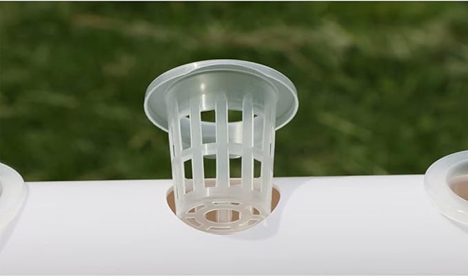 Hydroponic Grow Kit 2 Layers 36 Plant Sites 4 PVC Pipes Indoor Hydroponics Growing System for Leafy Vegetables63MM Planting Tube (63mm Planting Tube)