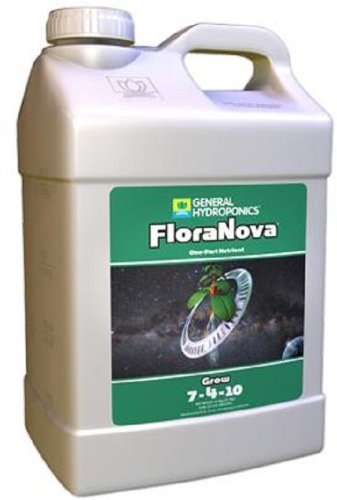 NEW 2.5 Gallon Flora Nova Nutrients Hydroponic Flower Growth Organic Gardening