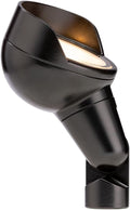 FX Luminaire WS LED Up Light 2700K Warm White Low Voltage Outdoor Landscape Lighting Flat Black Finish 35W Equivalent Wall Wash Beam Yard or Garden Accent Light