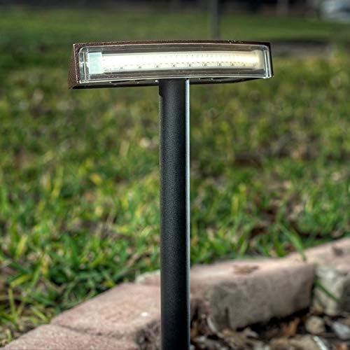 DEKOR LED Landscape Light Waterproof Dimmable CREE LEDs 180° Swivel 120° Beam Radiance Landscape Light (Dark Copper Vein)