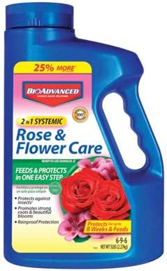BioAdvanced 2-In-1 Rose &amp Flower Care 6-9-6 Formula 5 Lbs per unit 6 Bundle Pack