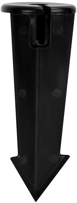 GKOLED 44° Beam Angle 30Watt Bullet/Round LED Spotlight with Solid Ground Post
