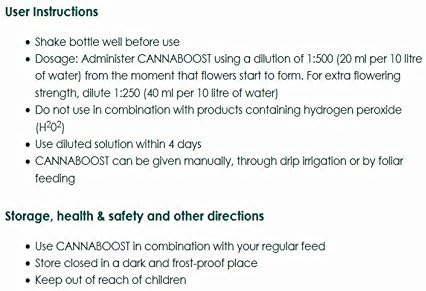 Advanced Nutrition Canna Boost Accelerator- 250Ml - Bloom - Big Yield - Bud Booster - Hydroponics