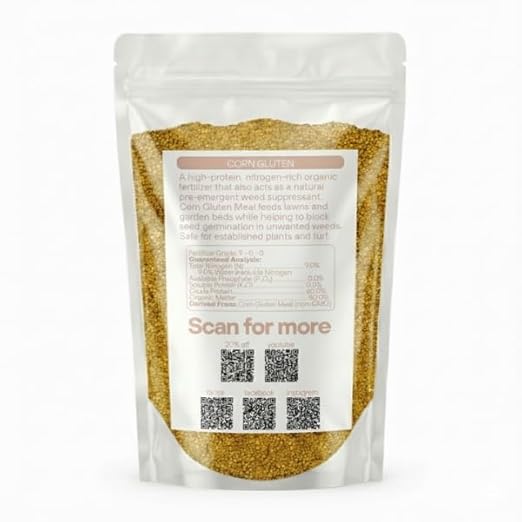 Old Cobblers Farm™ Wicked Repellent Corn Gluten - Lawn Care for Healthy GrassPre-emergant Ground-Breaking Formula with Pure Corn Gluten (5/10/15/20 lbs) (5 lbs)