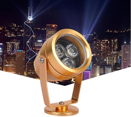 Outdoor Landscape Spotlights Outdoor LED Projection Light - Spotlight RGB Beam Light Rotatable IP65 Waterproof Color Changing Tree Spotlight Round Ground LED Landscape