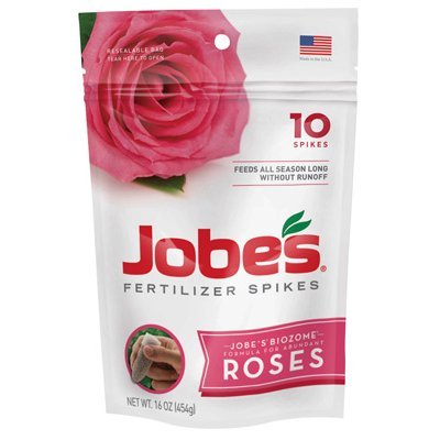 (5) packs Jobes 04102 10 Pack Slow Release Rose Fertilizer Spikes