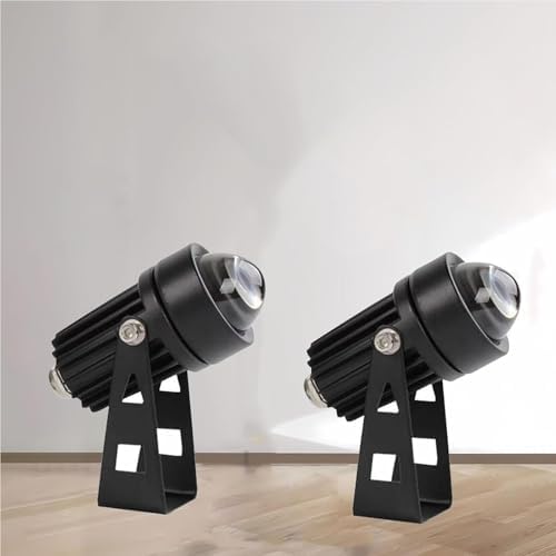 Outdoor Landscape Spotlights 2PCS Led Spot Lights - LED Spotlight Narrow Beam Spotlight IP65 Outdoor Waterproof Wall Lamp Landscape Lighting AC 85-245V Spotlight Led Be