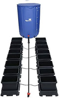 AutoPot 16 Pot easy2grow Kit (Regular with 2.2 Gallon pots and 25 Gallon FlexiTank) Indoor Black