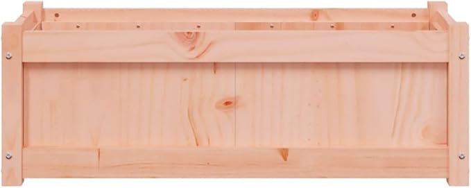 Wooden Raised Garden Bed Garden Planter Box Outdoor Wood Raised Garden Bed for Planting Plants Vegetables 35.4x12.2x12.2 Solid Wood Douglas-351