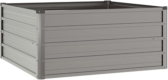 Garden Raised Bed Planter Boxes Outdoor Garden Bed Raised Planter Suitable for Restaurants Flowers Backyard Patios Rusty 39.4x39.4x17.7 Corten Steel