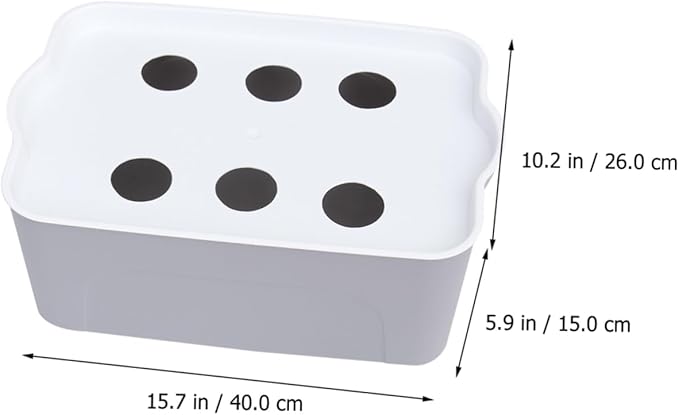 1pc Hydroponic Planting Box for Vegetables and Fruits Automatic Soil Growing Machine Silent Design for Indoor and Balcony Use High Budding Rate Dense
