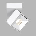 Led Spotlight Adjustable Ceiling Spot Light Art DIY Spotlights Gallery Picture Lighting Artwork Display Spots Lights Square Wall Swivel Lamps for Living Room Hallway