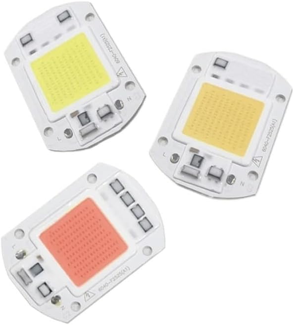 10pcs Plant Grow Light LED 110V 20W Warm White 3200K Driverless COB LED Chips Light for Garden