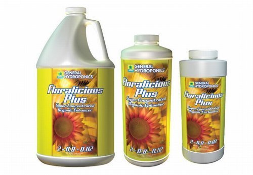 Floralicious Plus 2-0.8-0.02 Quart by General Hydroponics