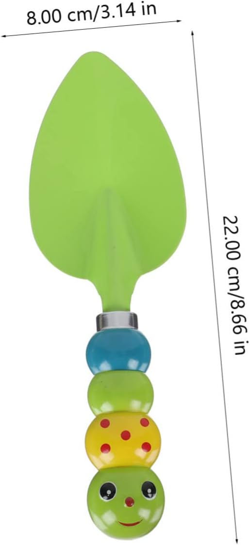 Kisangel 1set Boys and Girls Gardening Tool Set Mini Shovel and Rake Kit for Outdoor Planting Activities for Little Hands Safe and Smooth for Boy Girl