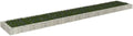 Gabion Raised Bed Silver Galvanized Steel Extra Large Gardening Pots &amp Planters 151316