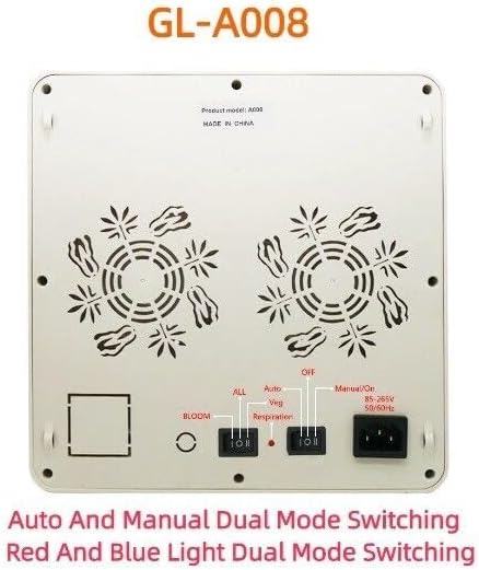HeargGrow LED Panel Plant Flower Seedling Grow Light Growbox Hydroponics Phytolamp A008