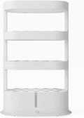 Hydroponics Tower 48 Pods Garden Hydroponic Growing System Aeroponics Grow Kit with Automatic Watering Grow Light and Timer Aquaponics Planting System Indoor Garden Planter (Whit