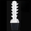 Hydroponics Tower Indoor Growing System Vertical Hydroponics Garden Tower 5/6-Layers 15/18-Plants Indoor Garden Tower for Indoor Herbs Fruits Vegetables6th
