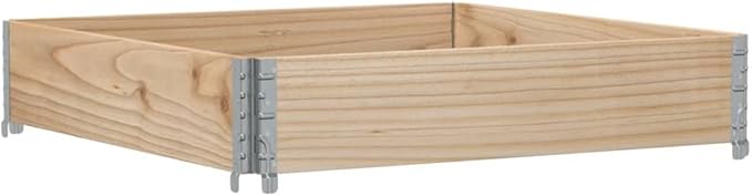 Garden Planter Raised Flower Bed Horse Trough planters Standing Planter Garden Raised Beds Suitable for Orchard Nursery Corridor Courtyard 39.4x39.4 Solid Pine Wood