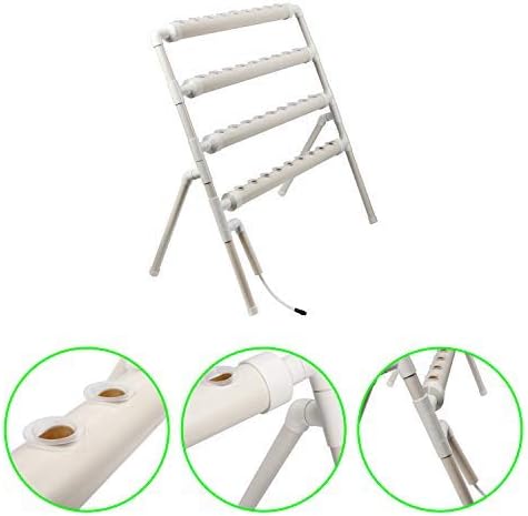 Hydroponic Grow Kit 4 Layers 36 Plant Sites Garden Planting System Hydroponic Growing System Water Culture Garden Plant System Garden Vegetable Planting Tool