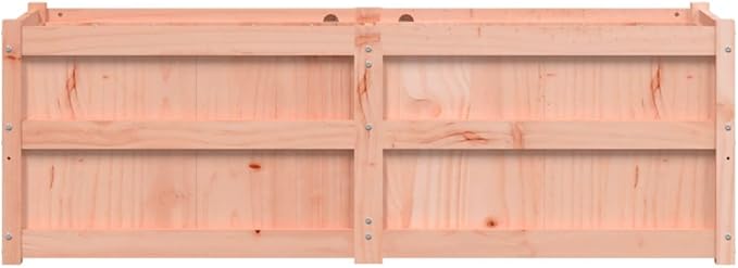 Wooden Raised Garden Bed Garden Planter Box Outdoor Wood Raised Garden Bed for Planting Plants Vegetables 59.1x19.7x19.7 Solid Wood Douglas-251