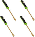 Garden Guru Titanium Dandelion Weeder Tool - Rust Resistant - Ergonomic Handle - Weed Puller for Planting Weeding Flower and Vegetable Care in Lawn Garden Yard (4 Pack)