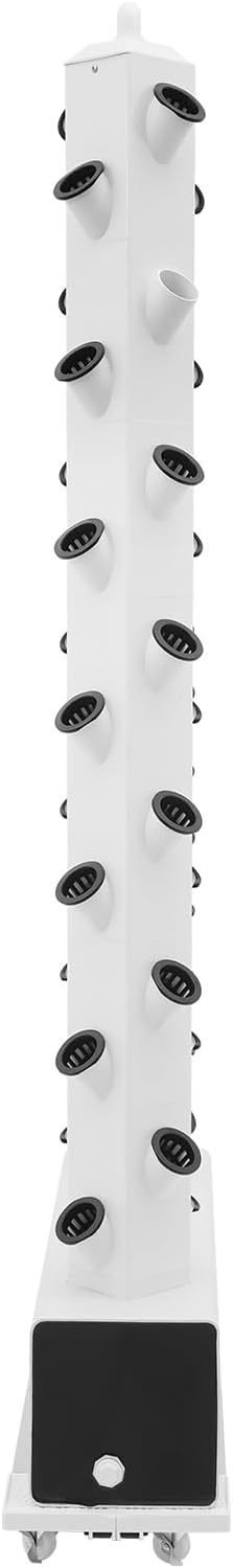 Hydroponics Growing System 56 Pods Large Vertical Hydroponic Growing Tower with Water Pump &amp Loop Timer Indoor Gardening System for Herb Vegetable Fruit